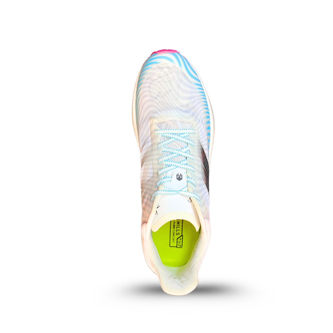 Mills Enermax Dynaplate – White/Light Blue/Magenta