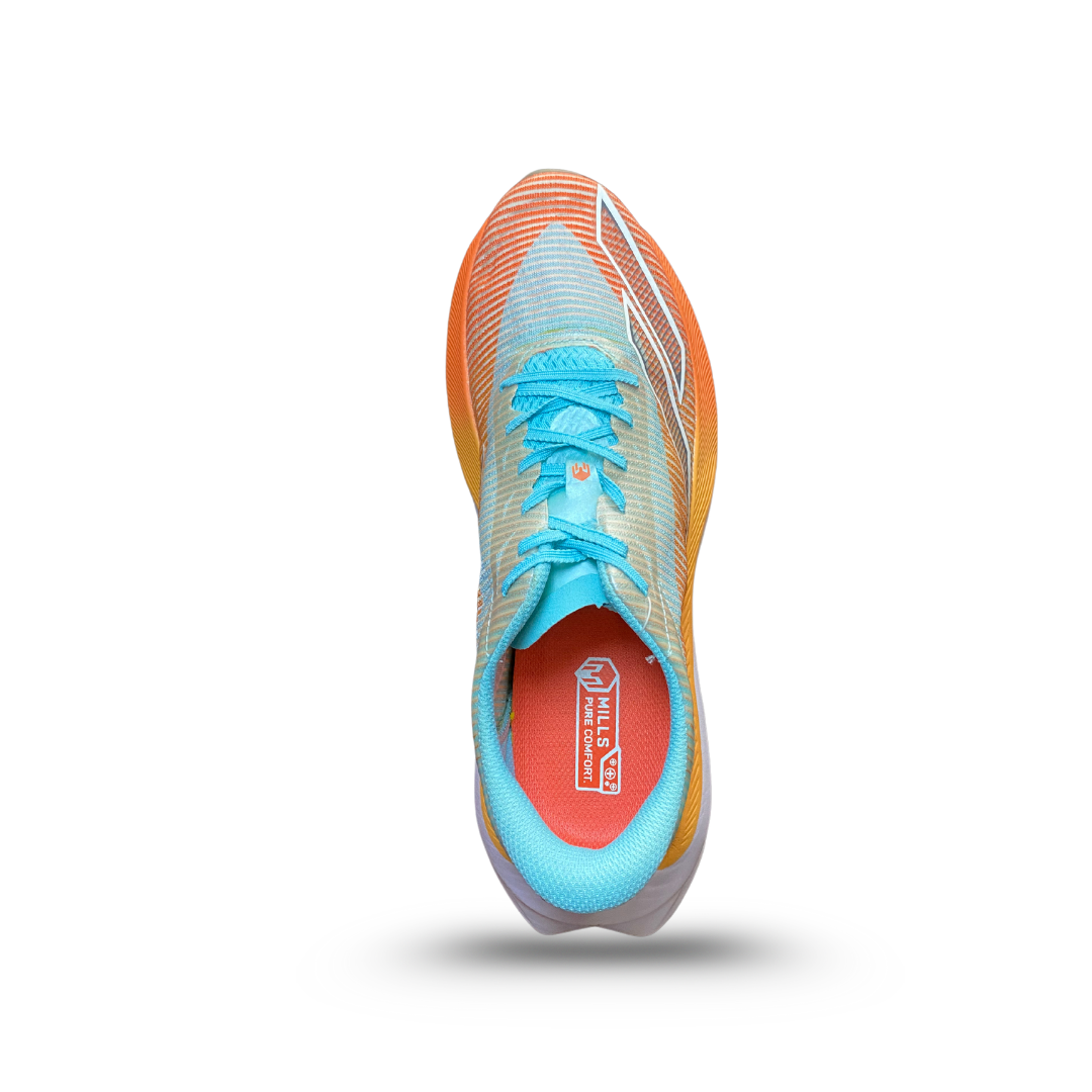 Mills Enerstrike Blitz Light Blue/Orange/White